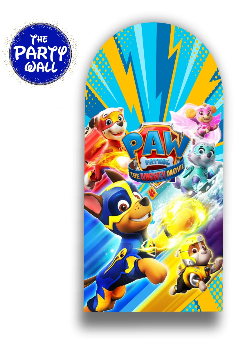 Paw Patrol - Funda para mampara de punta redonda