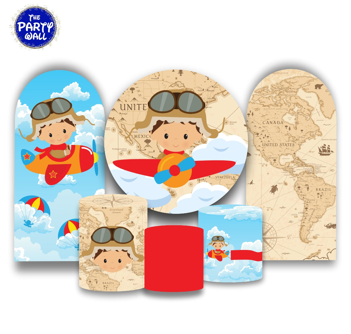 Piloto Cute - Fundas para set + 2 complementos