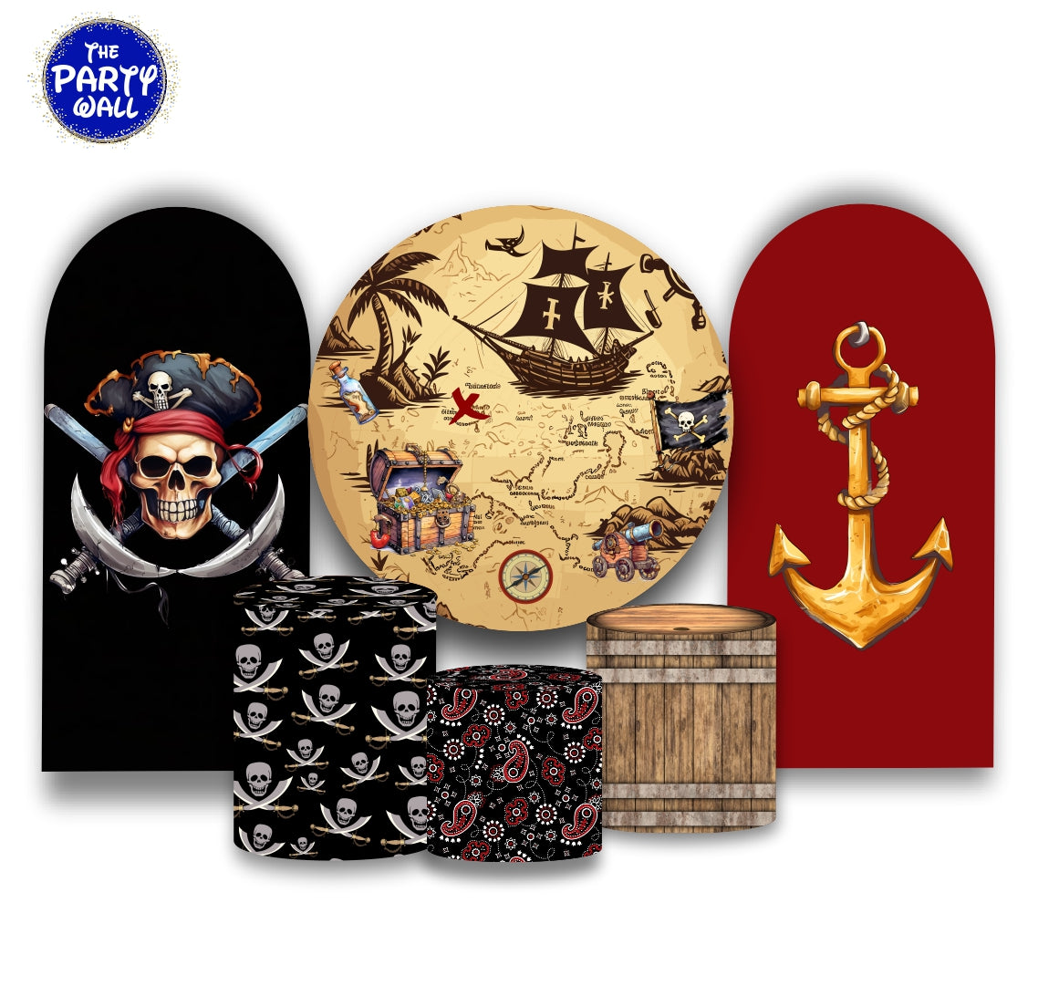 Piratas - Fundas para set + 2 complementos