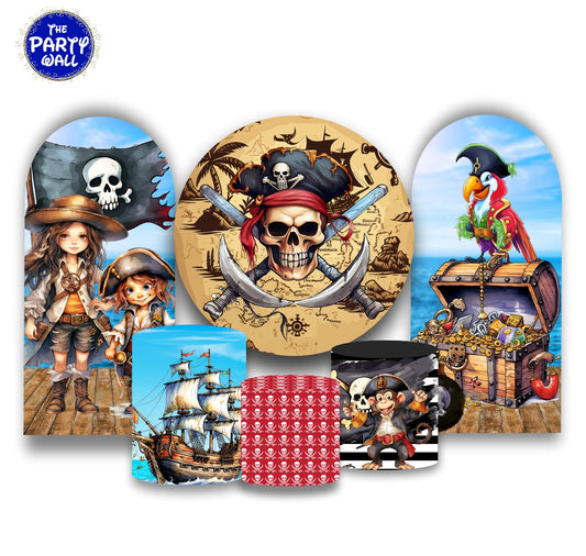 Piratas - Fundas para set + 2 complementos
