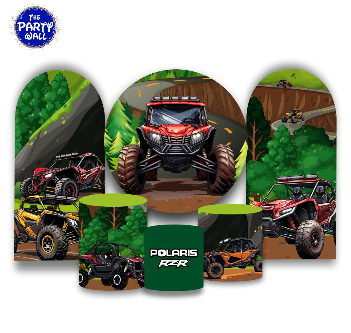 Polaris RZR - Fundas para set + 2 complementos