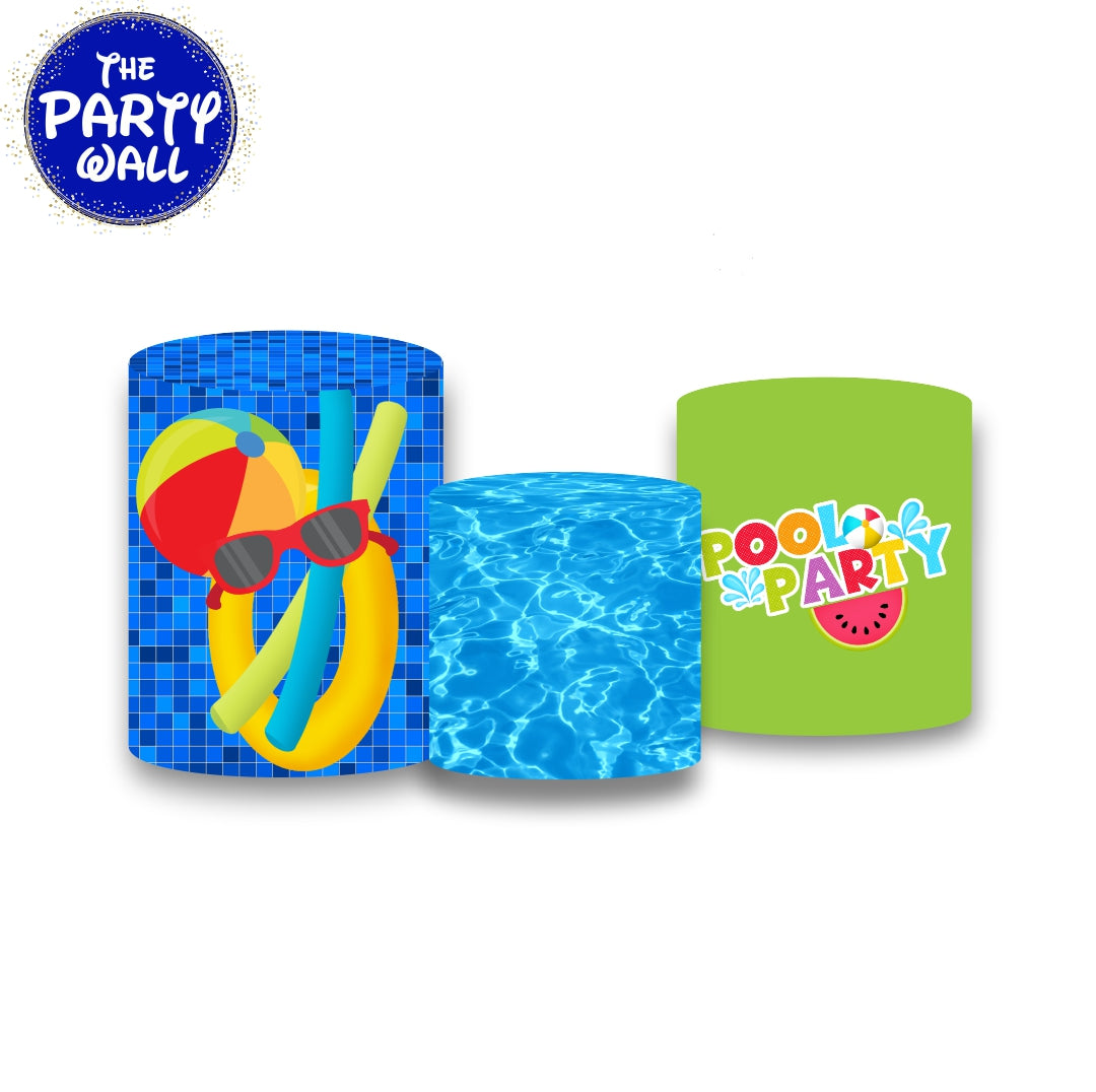 Pool Party / Albercada - Fundas para cilindros