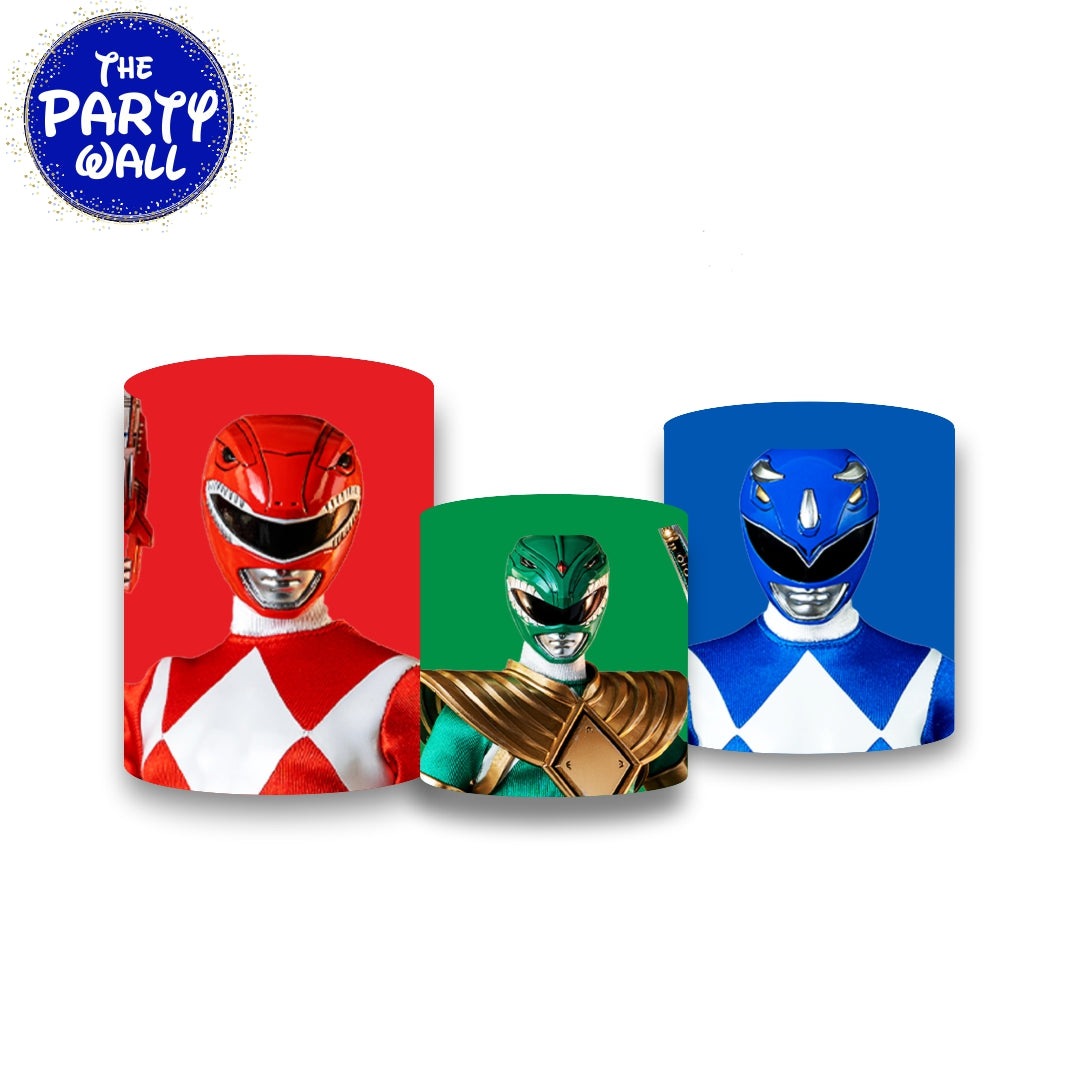 Power Rangers - Fundas para cilindros