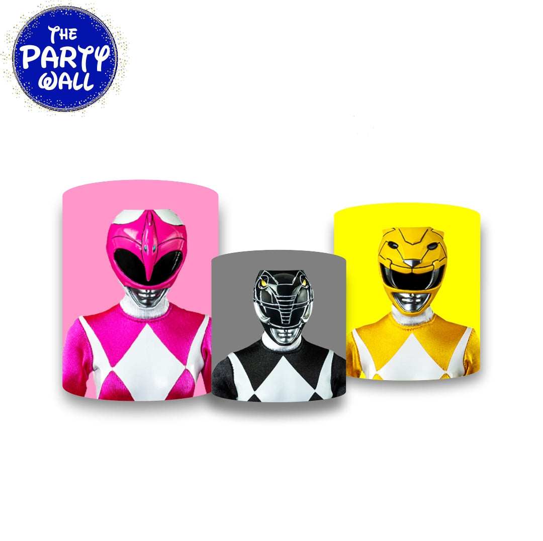 Power Rangers - Fundas para cilindros