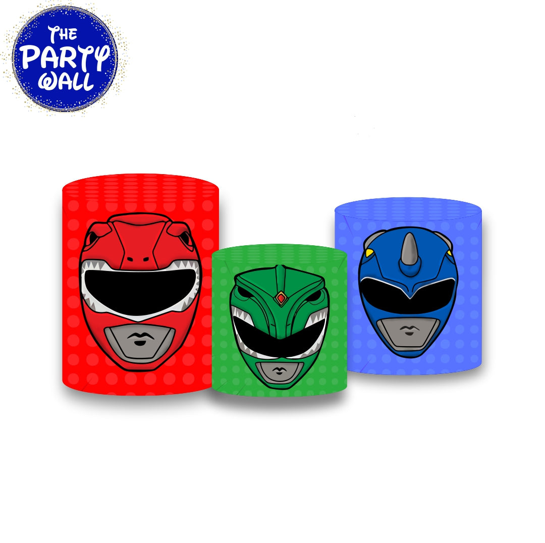 Power Rangers - Fundas para cilindros