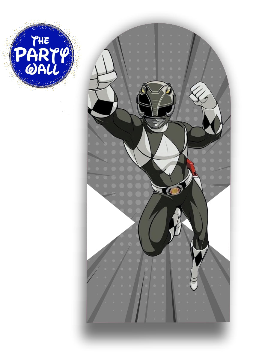 Power Rangers - Funda para mampara de punta redonda