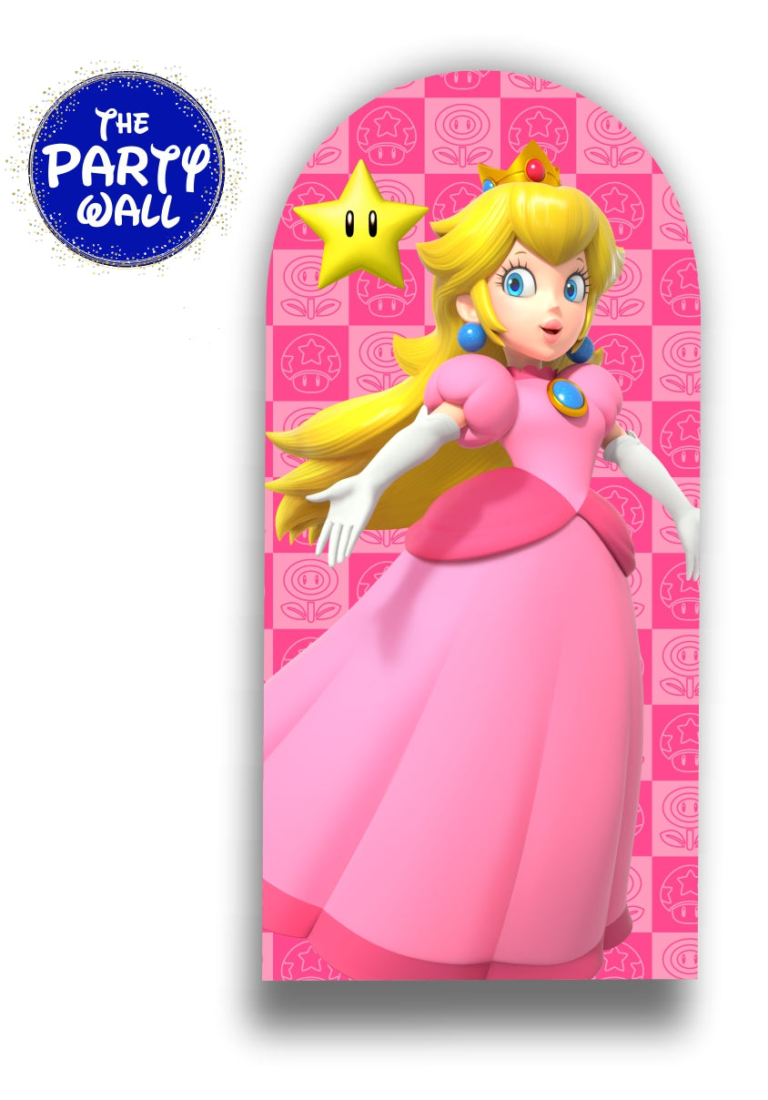 Princesa Peach - Funda para mampara de punta redonda