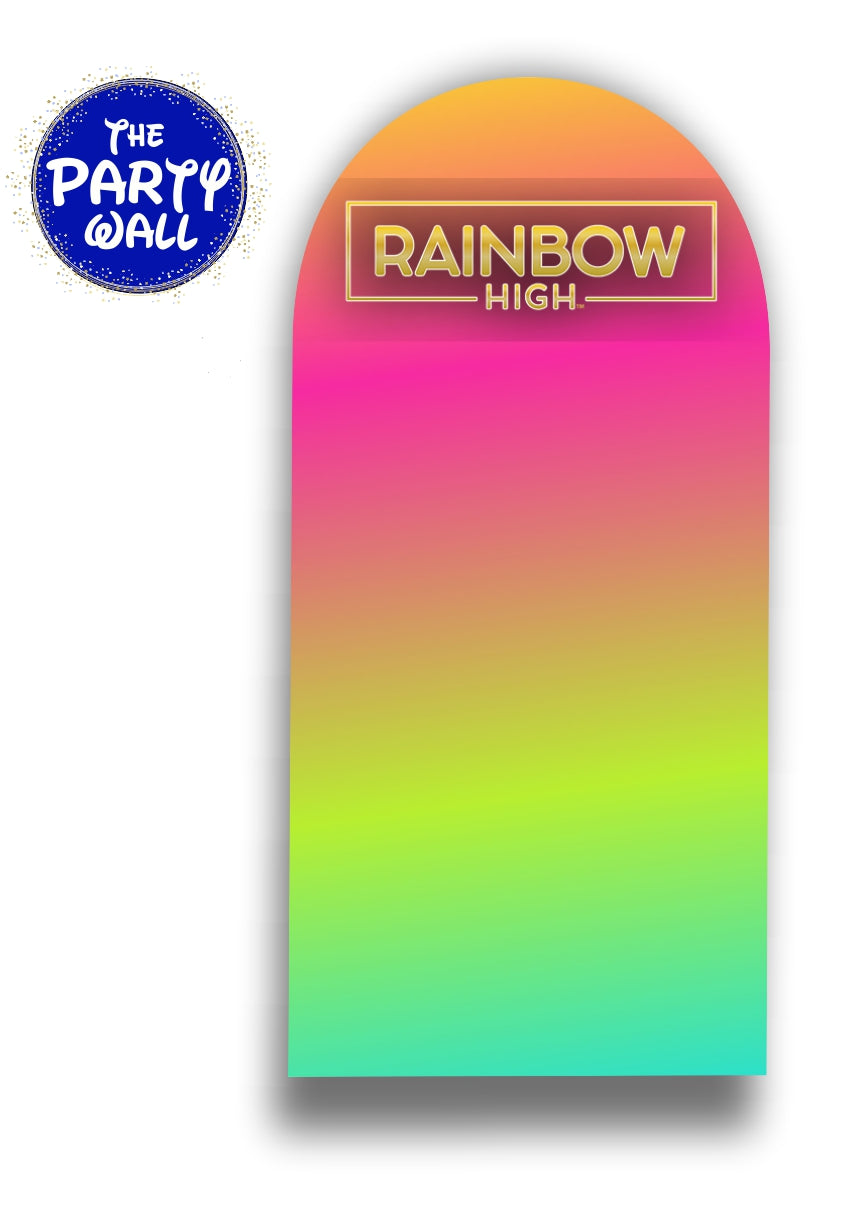 Rainbow High - Funda para mampara de punta redonda