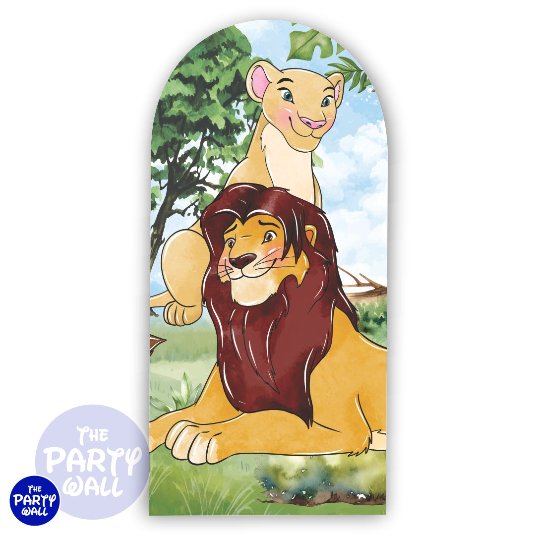 El Rey León - Funda para mampara de punta redonda