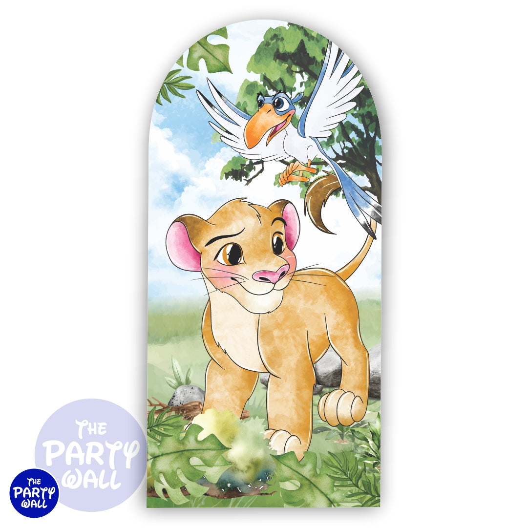 El Rey León - Funda para mampara de punta redonda
