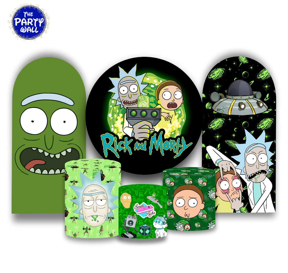 Rick y Morty - Fundas para set + 2 complementos