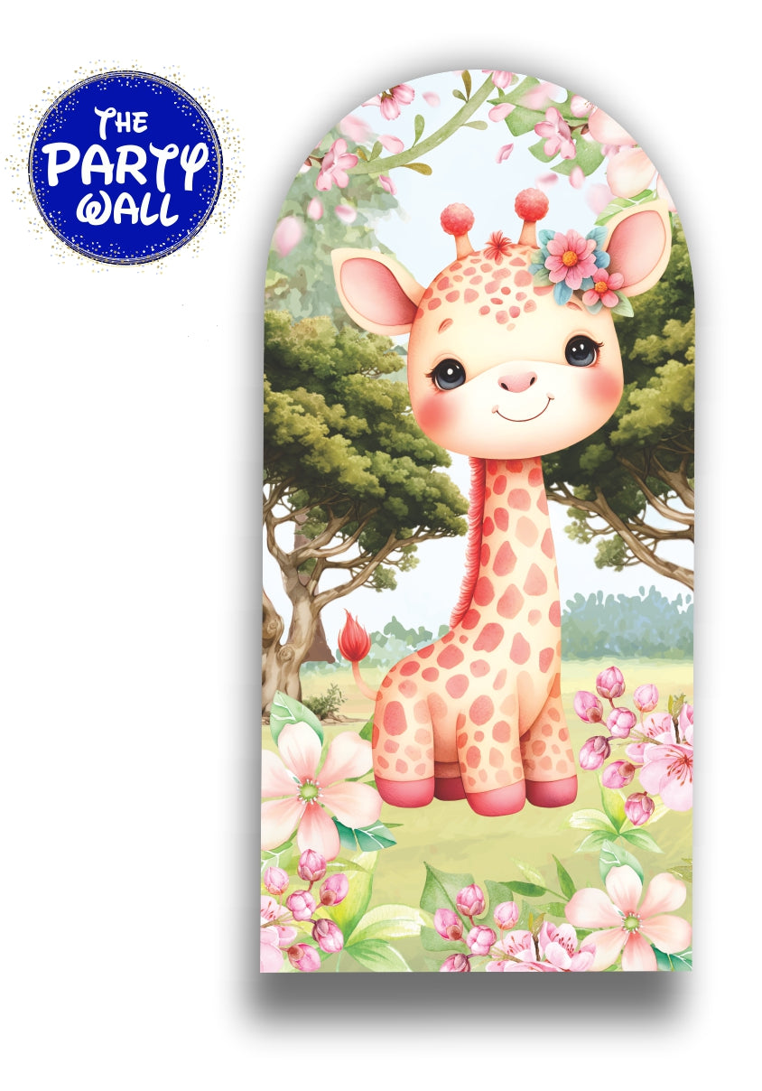 Safari Cute - Funda para mampara de punta redonda