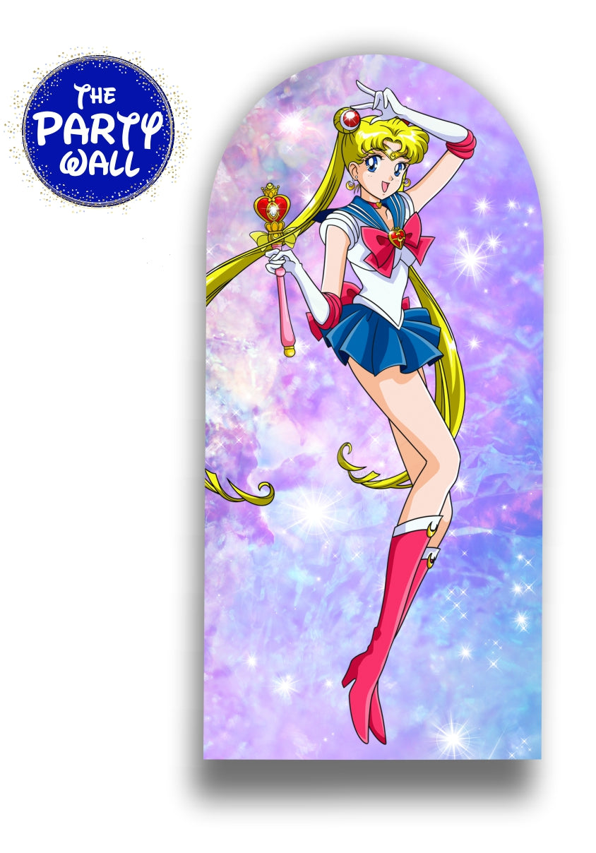 Sailor Moon - Funda para mampara de punta redonda