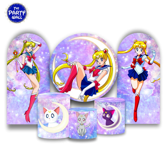 Sailor Moon - Fundas para set + 2 complementos