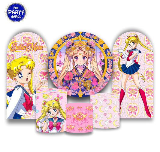 Sailor Moon - Fundas para set + 2 complementos