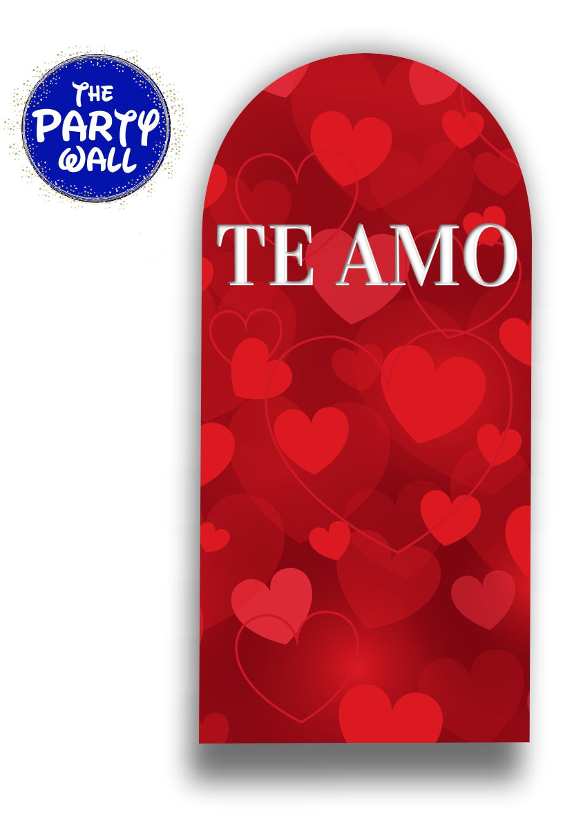 San Valentín - Funda para mampara de punta redonda