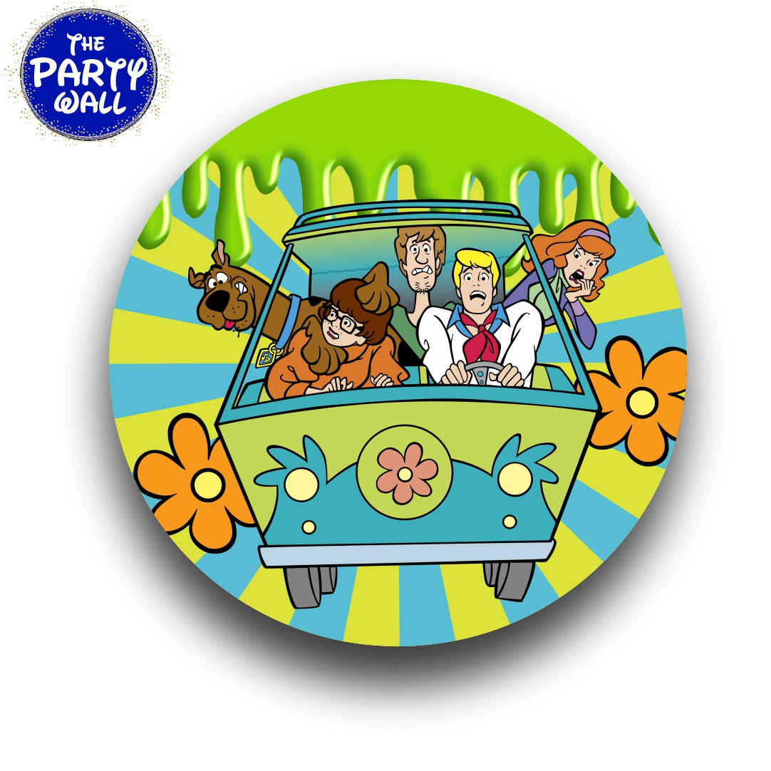 Scooby Doo - Funda para mampara circular