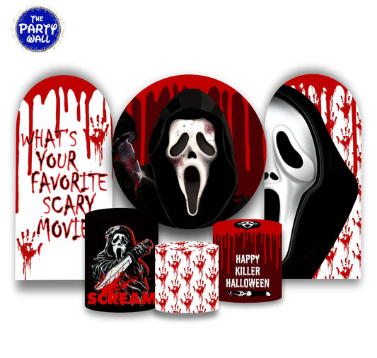 Scream - Fundas para set + 2 complementos