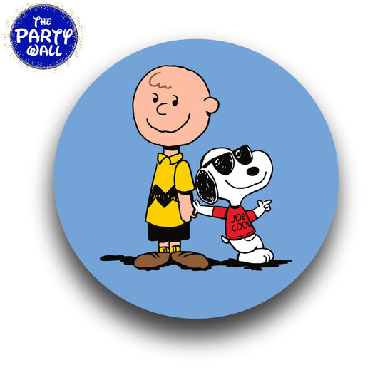 Snoopy - Funda para mampara circular