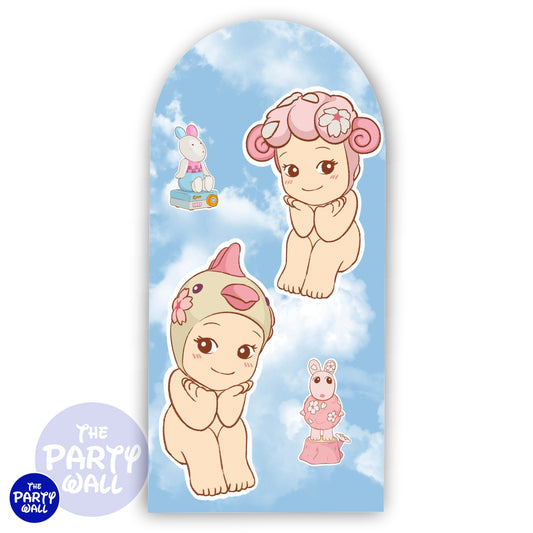 Sonny Angels - Funda para mampara de punta redonda