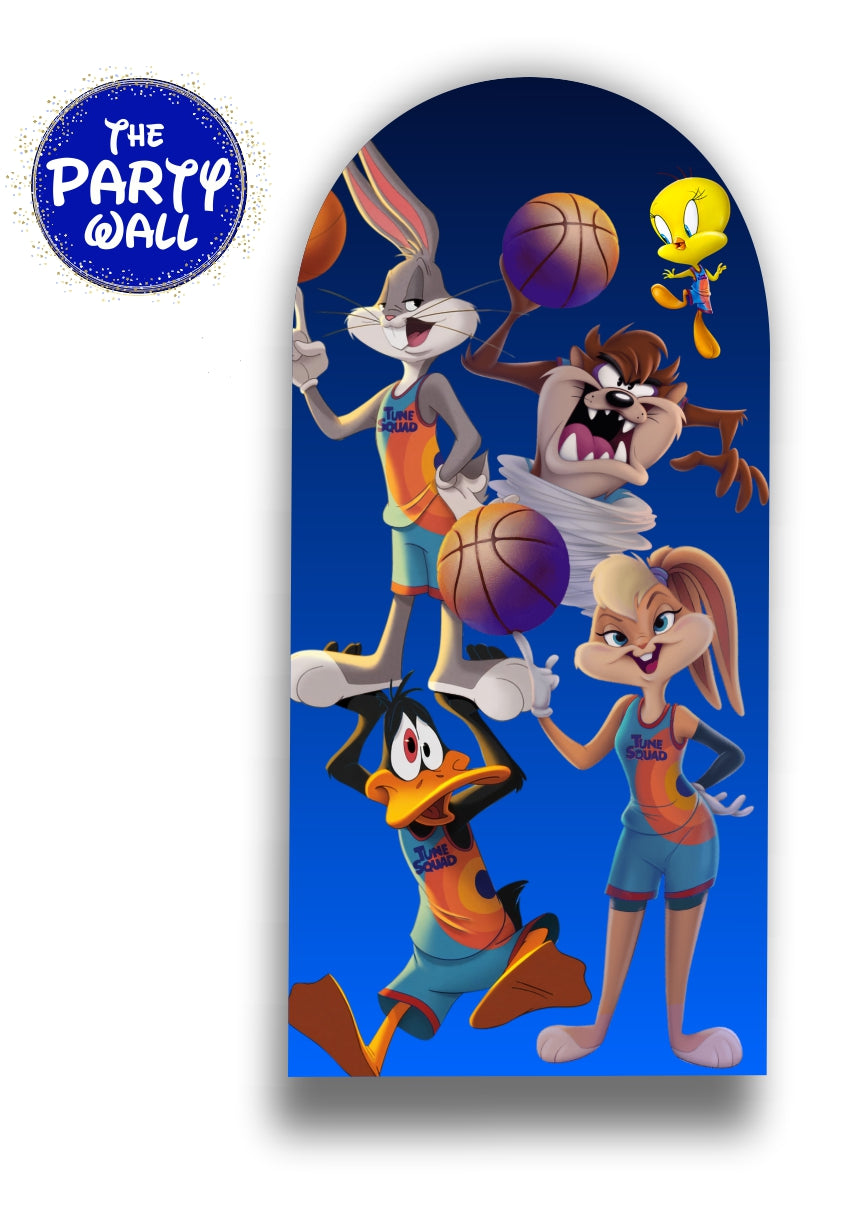 Space Jam - Funda para mampara de punta redonda