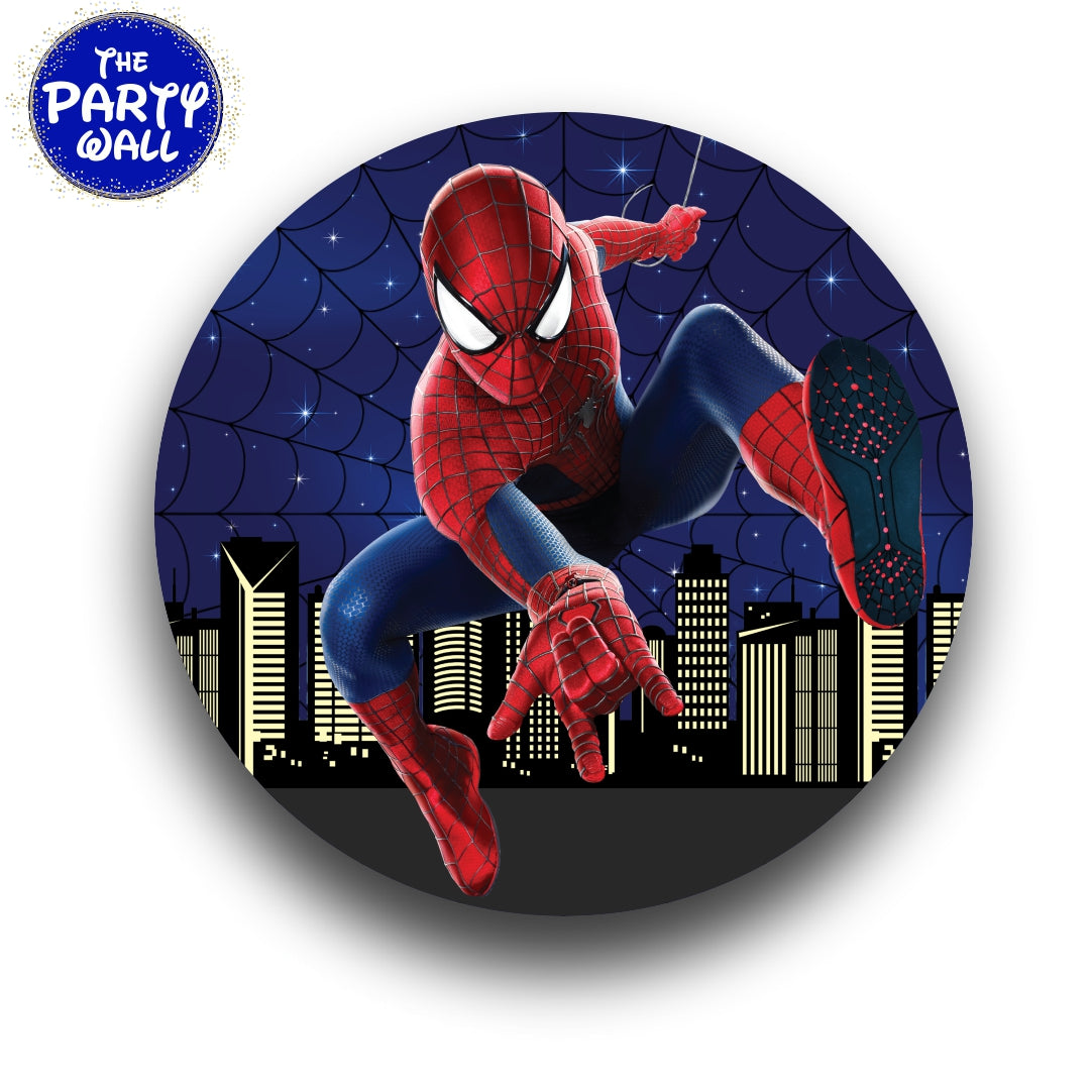 Spiderman - Funda para mampara circular