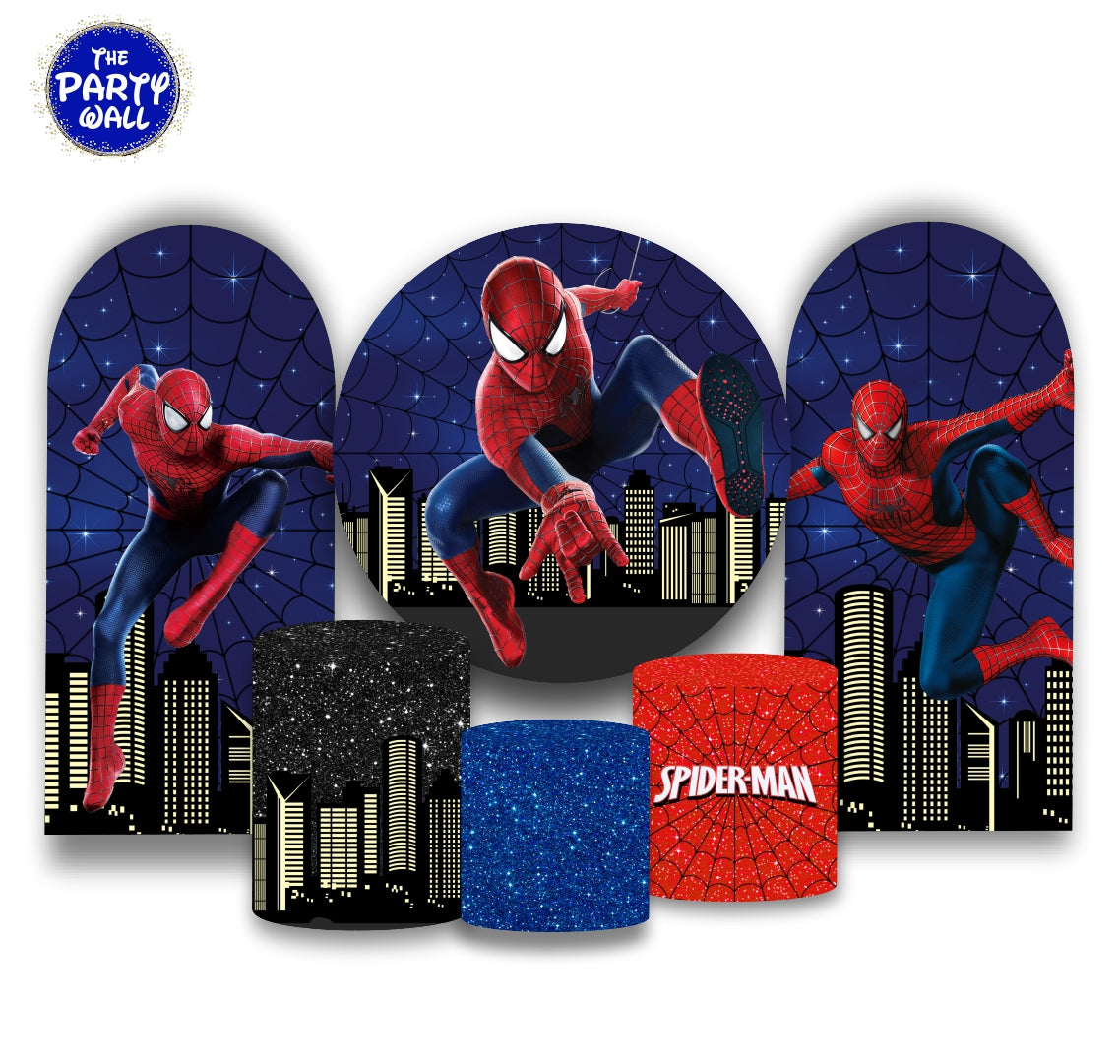 Spiderman - Fundas para set + 2 complementos