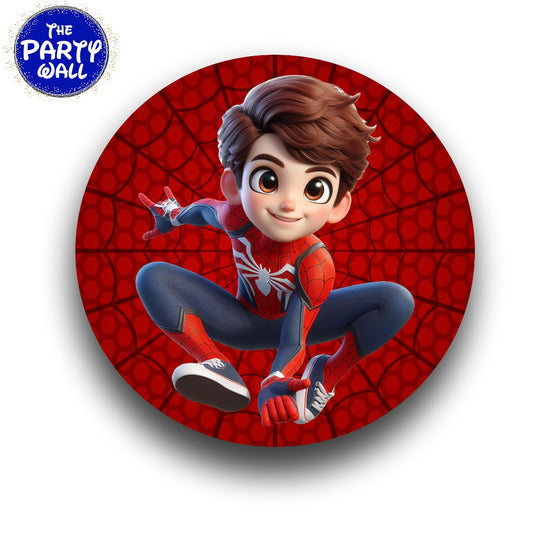 Spiderman - Funda para mampara circular