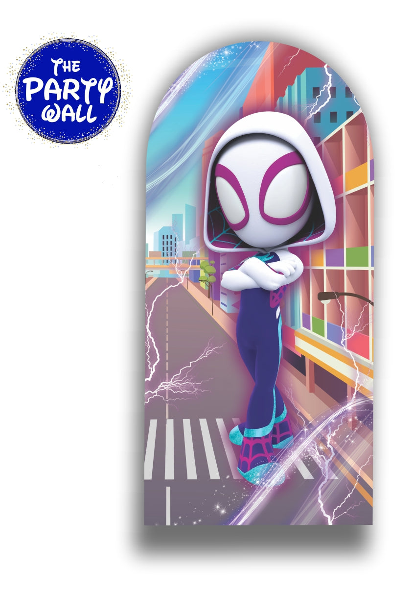 Spidey - Funda para mampara de punta redonda