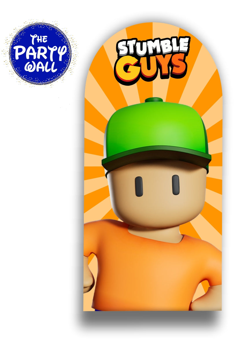 Stumble Guys - Funda para mampara de punta redonda