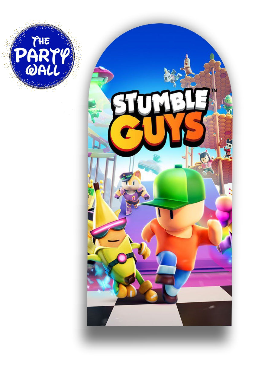 Stumble Guys - Funda para mampara de punta redonda