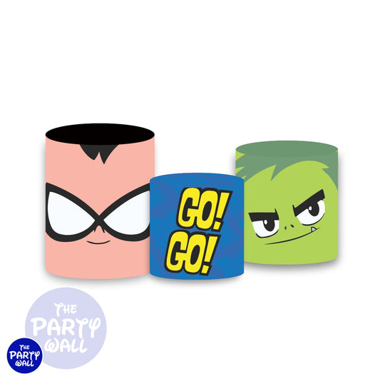 Teens Titans - Fundas para cilindros