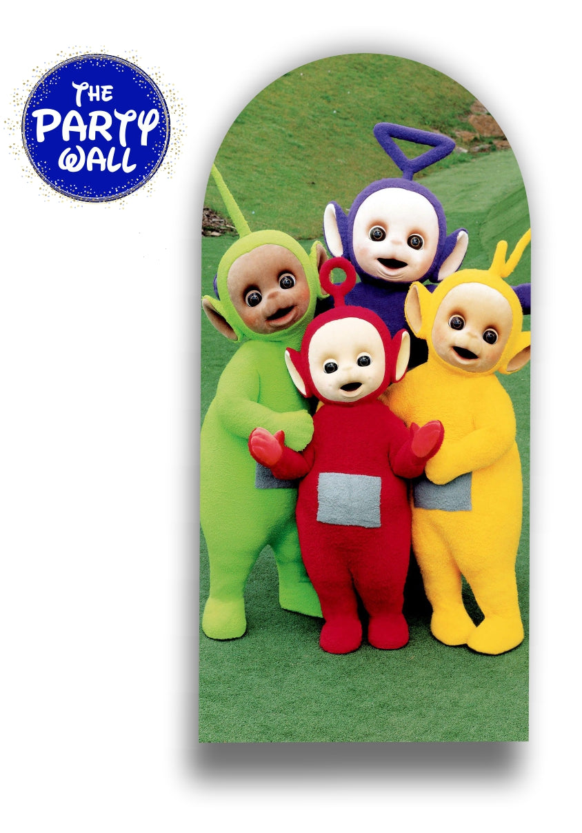 Teletubbies - Funda para mampara de punta redonda