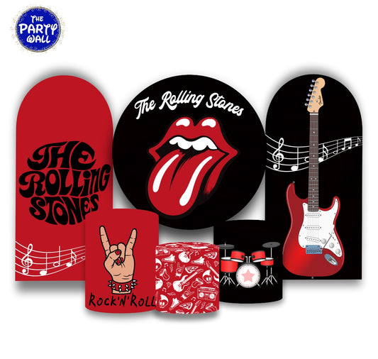 The Rolling Stones - Fundas para set + 2 complementos