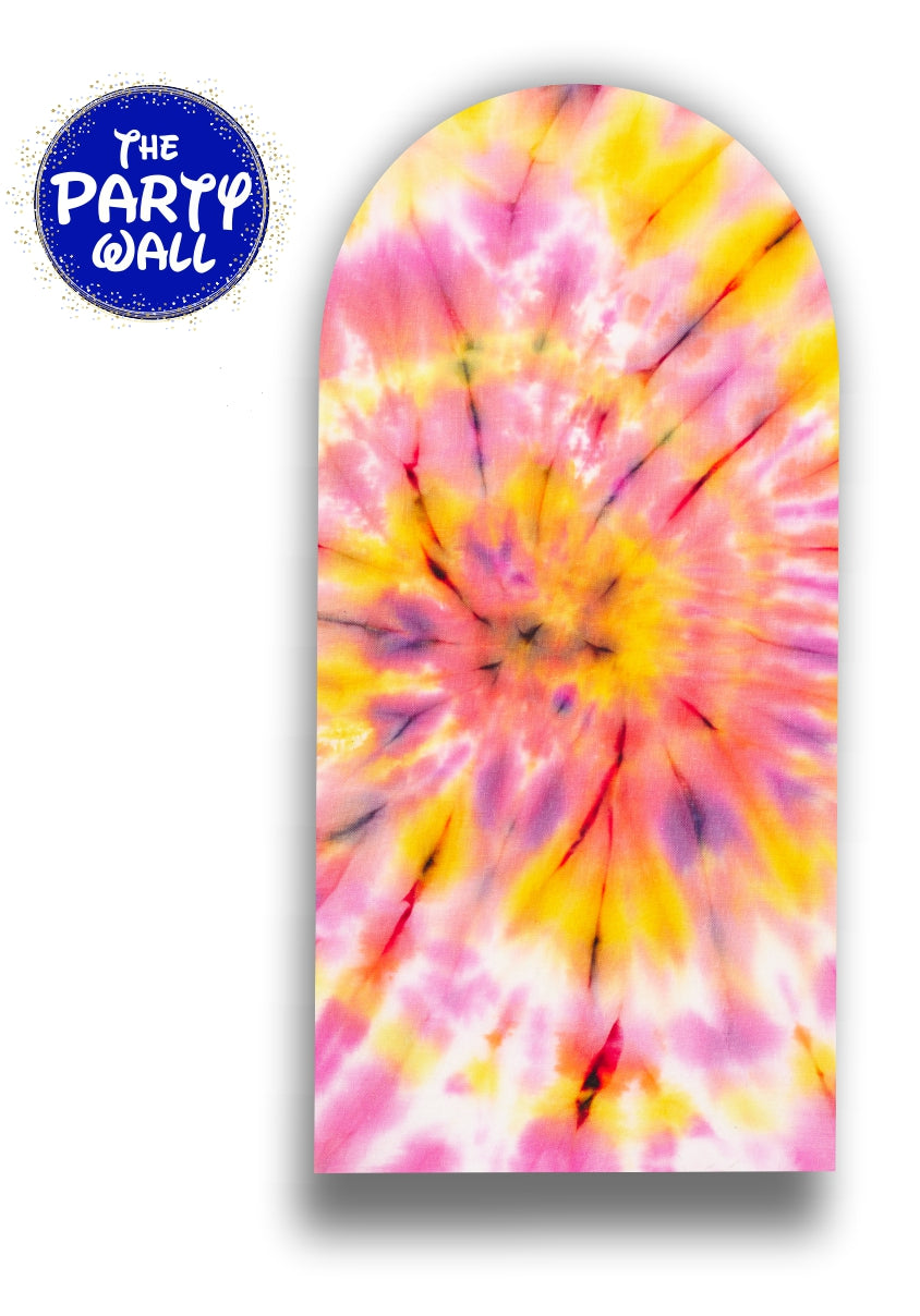 Tie Dye - Funda para mampara de punta redonda