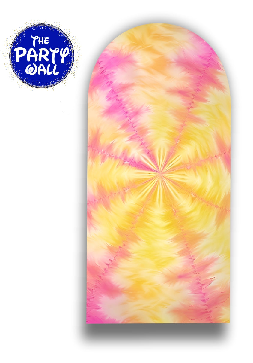 Tie Dye - Funda para mampara de punta redonda