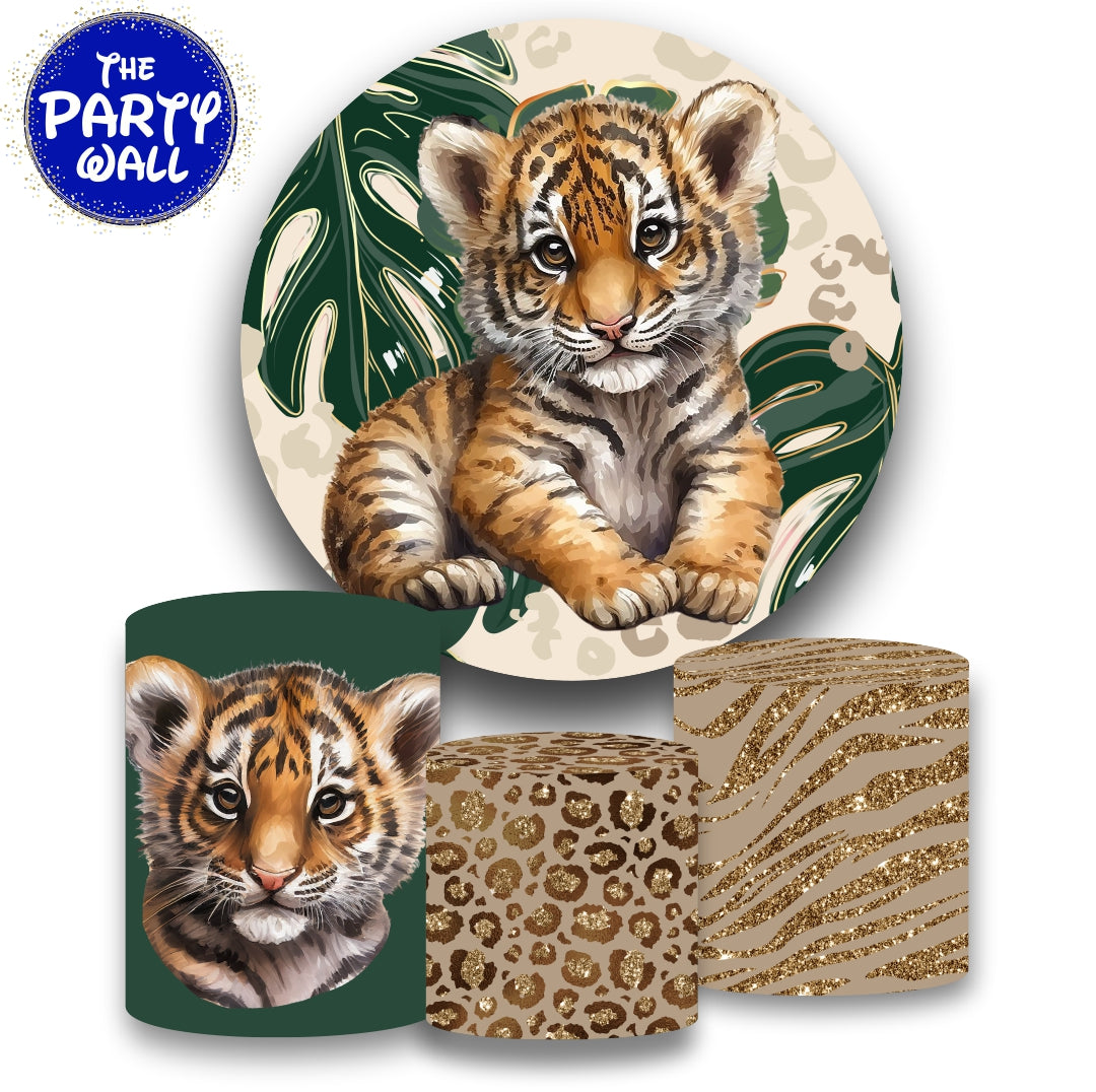 Tigre bebé - Fundas para set sencillo