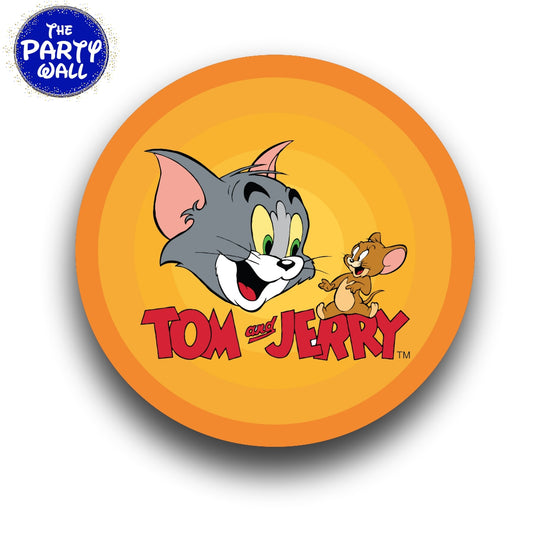 Tom y Jerry - Funda para mampara circular