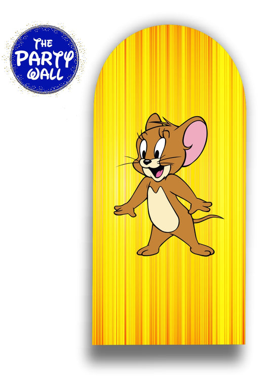 Tom y Jerry  - Funda para mampara de punta redonda