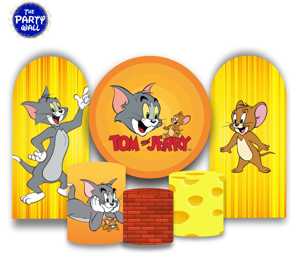 Tom y Jerry - Fundas para set + 2 complementos