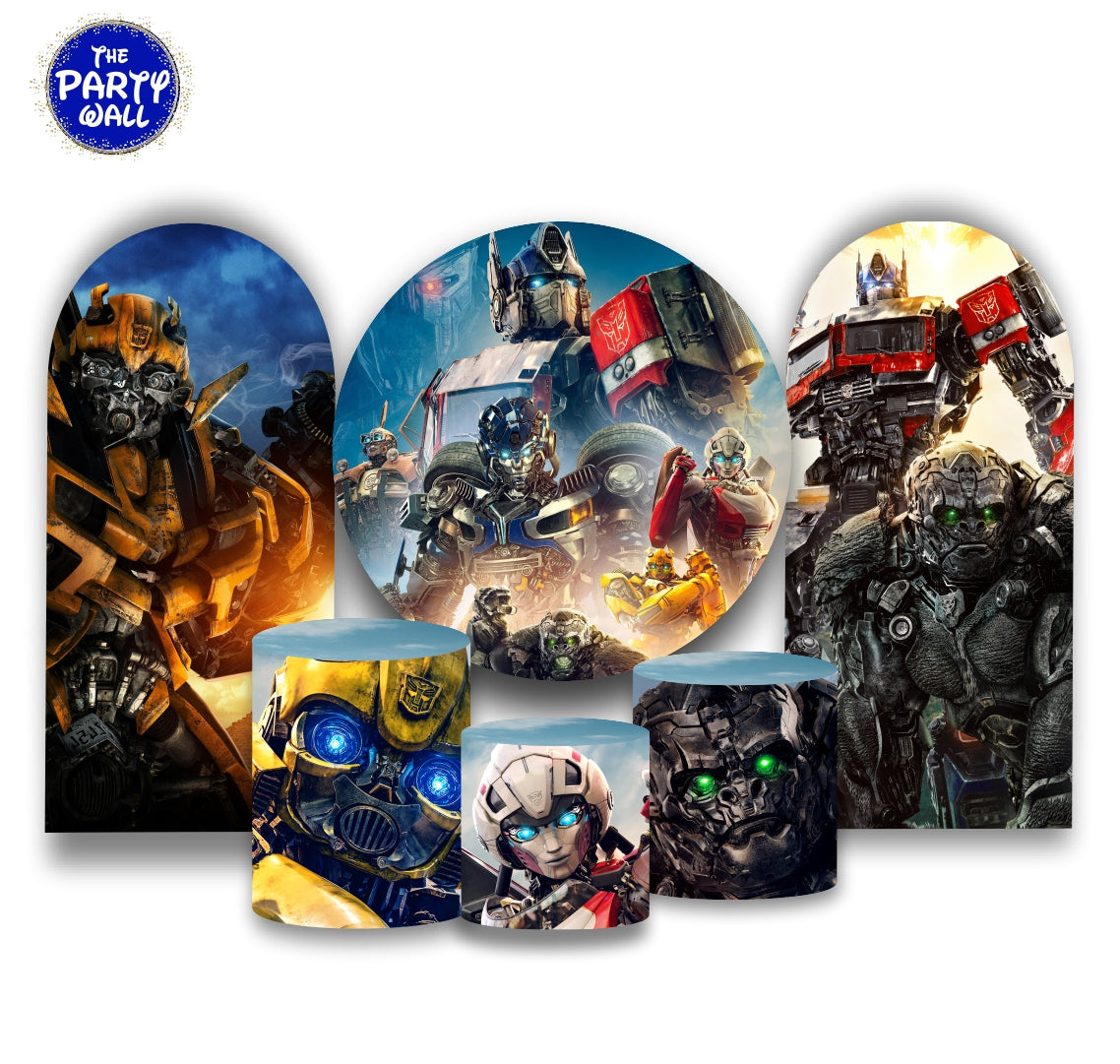 Transformers - Fundas para set + 2 complementos