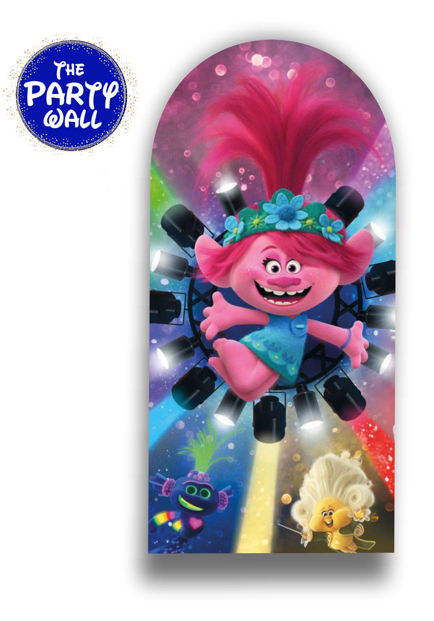 Trolls - Funda para mampara de punta redonda