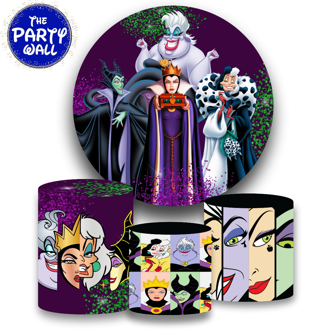 Villanas Disney  - Fundas para set sencillo