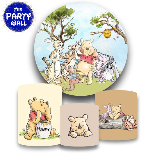 Winnie Pooh - Fundas para set sencillo