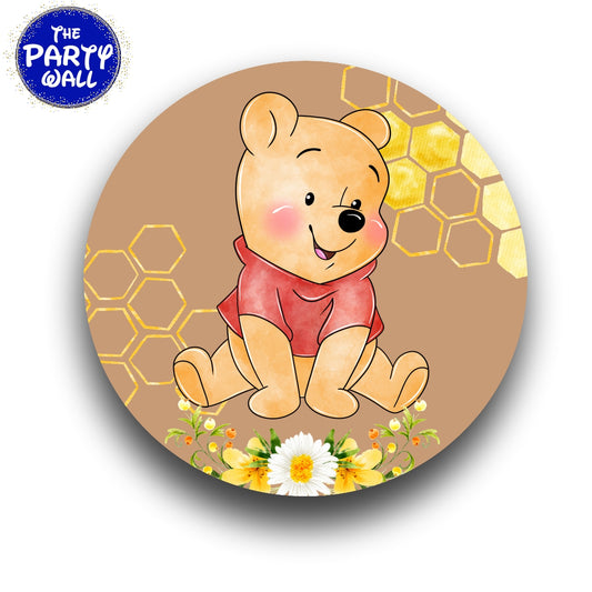 Winnie Pooh - Funda para mampara circular