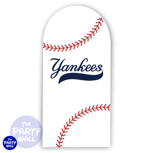 Yankees - Funda para mampara de punta redonda
