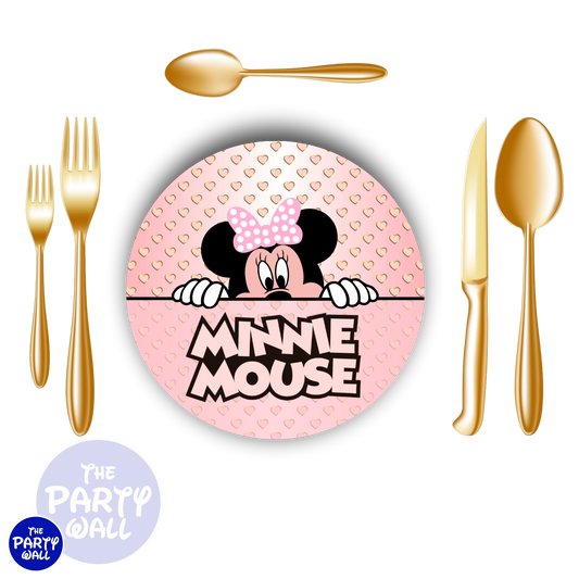 Minnie Mouse - Funda cubre platos