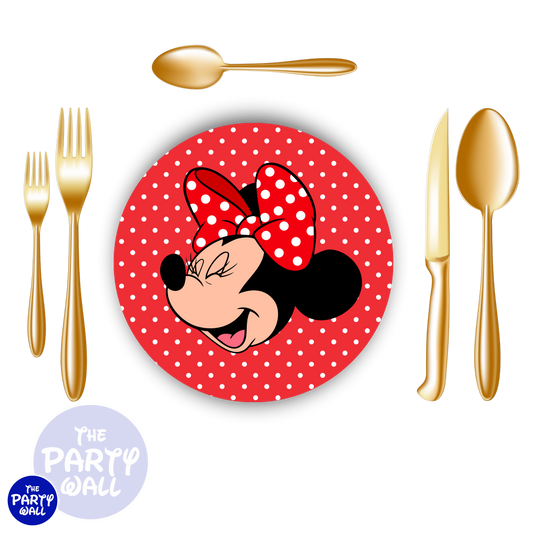 Minnie Mouse - Funda cubre platos