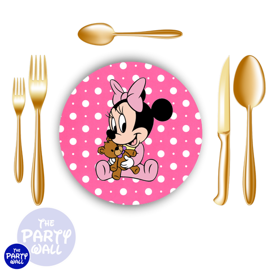 Minnie Mouse - Funda cubre platos