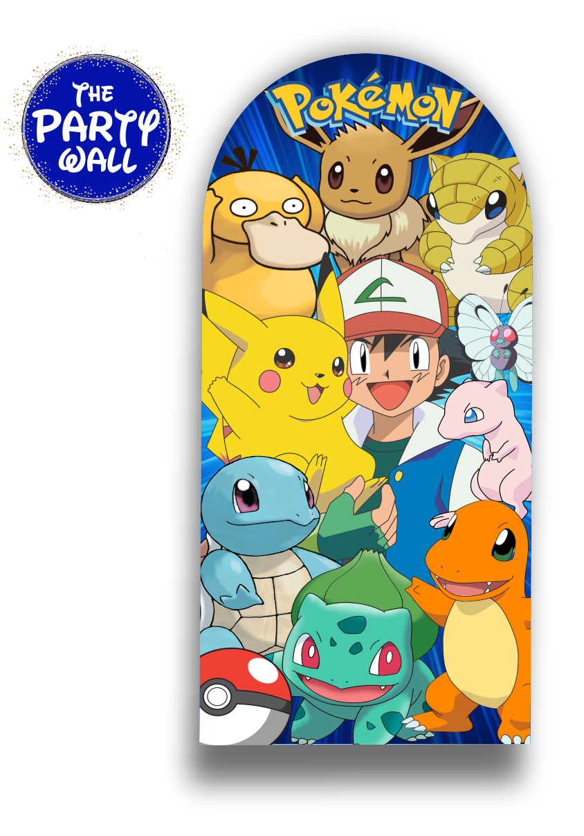 Pokemon - Funda para mampara de punta redonda